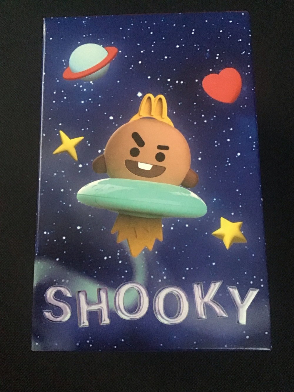 McDonald’s Happy Meal BTS BT21 Shooky Cookie Space toy Figure